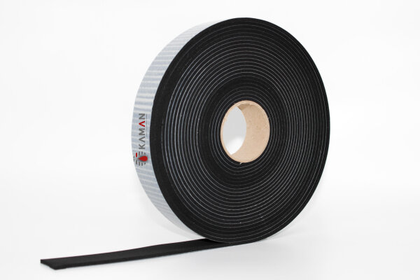 1 x ÷lbest‰ndiger Zellkautschuk Band Selbstklebend Moosgummi EPDM-CR - 10m Rolle - 30mm x 3mm